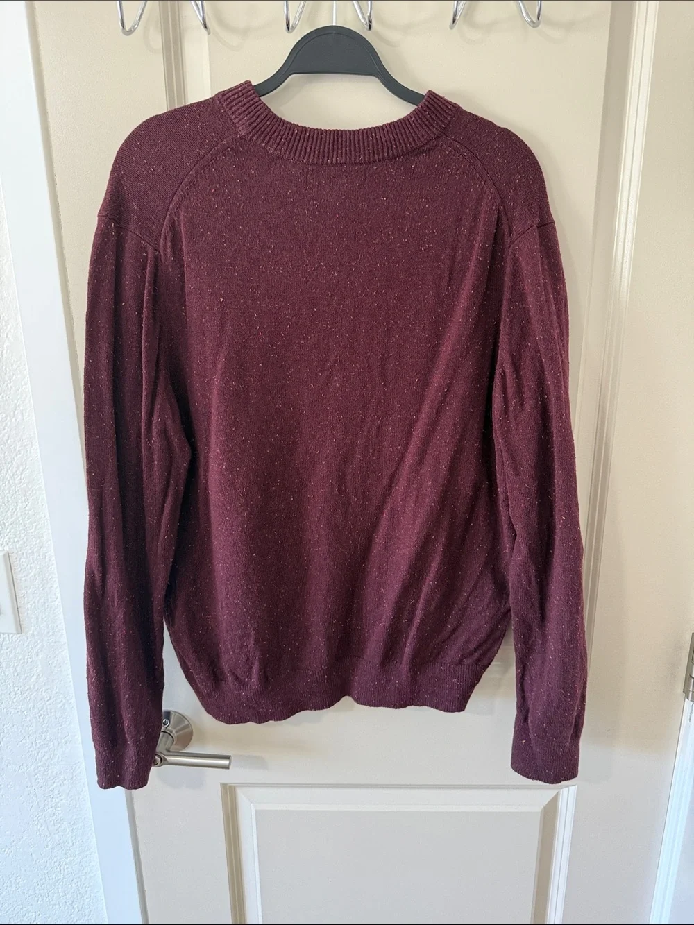 Banana Republic Burgundy Crewneck Sweater